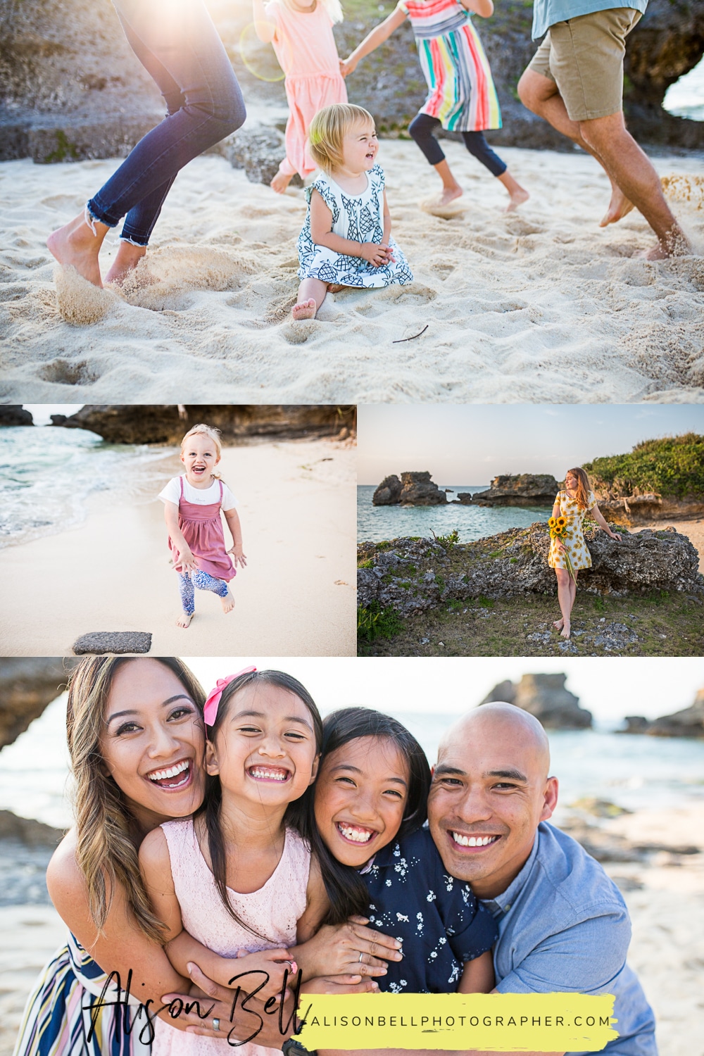 Half Priced Beach Mini sessions by Alison Bell, Photographer. Family, baby, toddler, kids and high school senior portraits.
