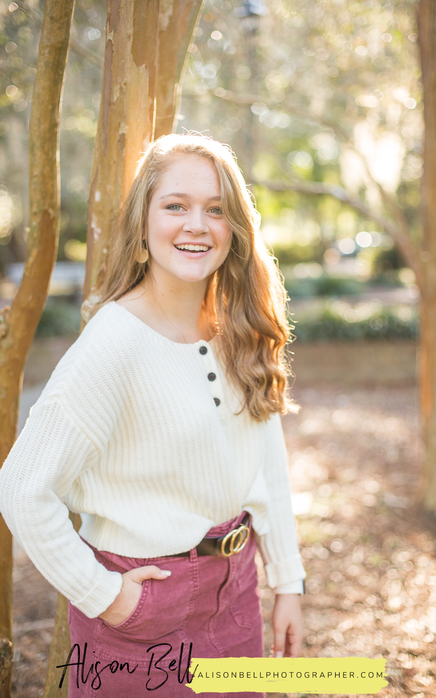 Senior boy and family portrait session in one. Downtown Summerville, SC and Azalea Park by Alison bell, Photographer