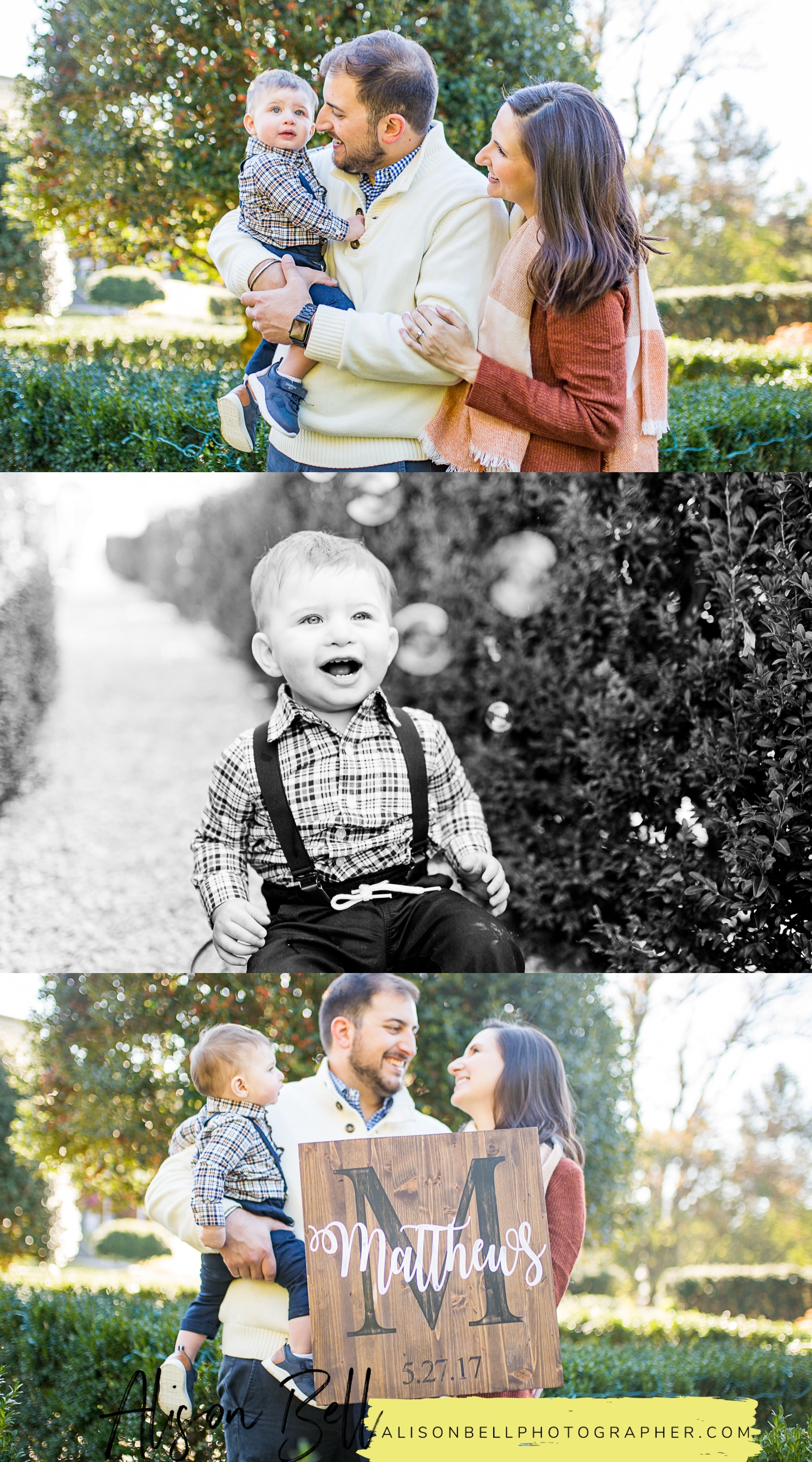 Baby's one year photo session, first birthday family photography session in Northern Virginia by Alison Bell, Photographer. alisonbellphotographer.com