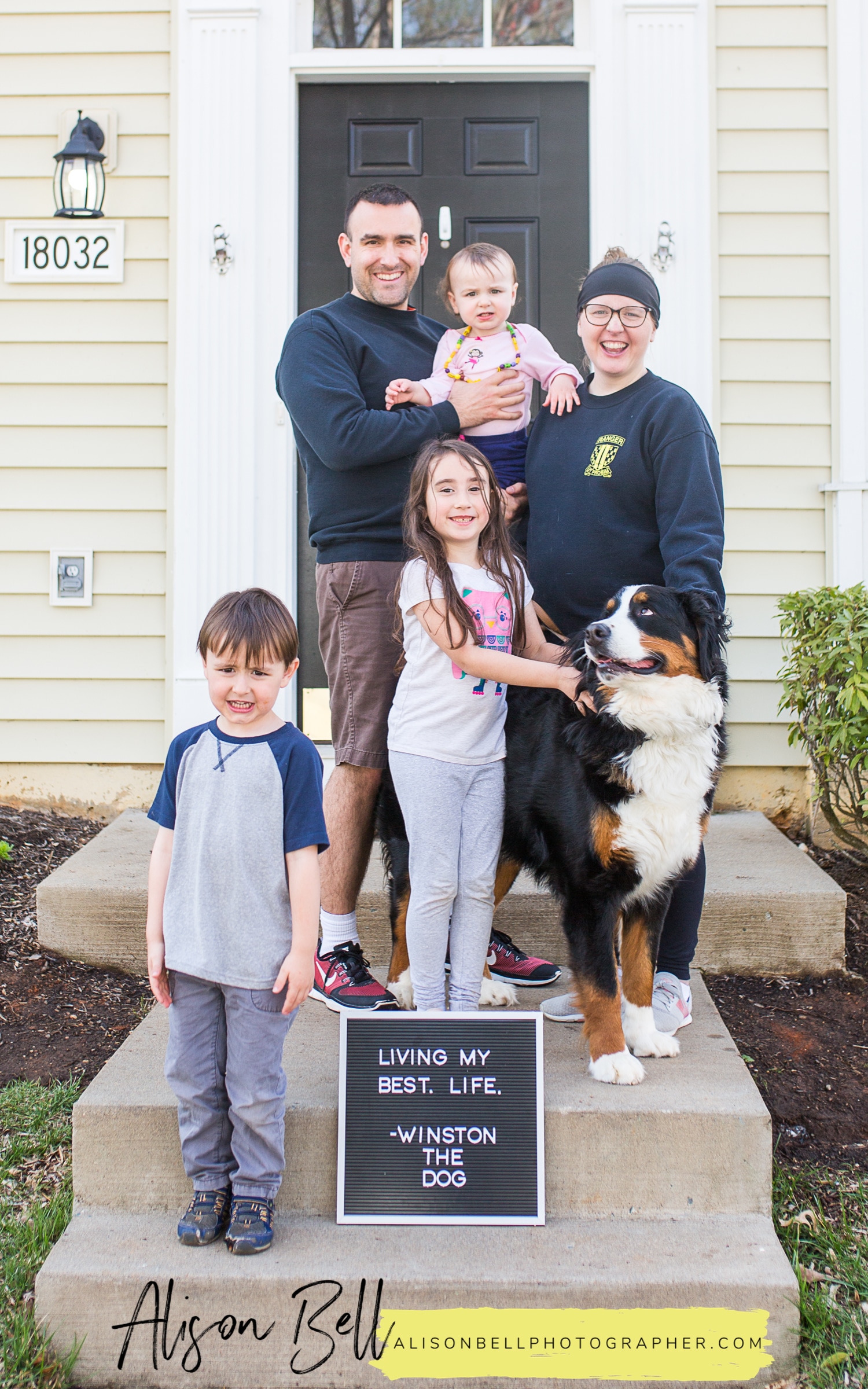 Front Porch project on Marine Corps Base Quantico in Virginia during 2020 Quarantine of Covid-19 pandemic by Alison Bell, Photographer alisonbellphotographer.com