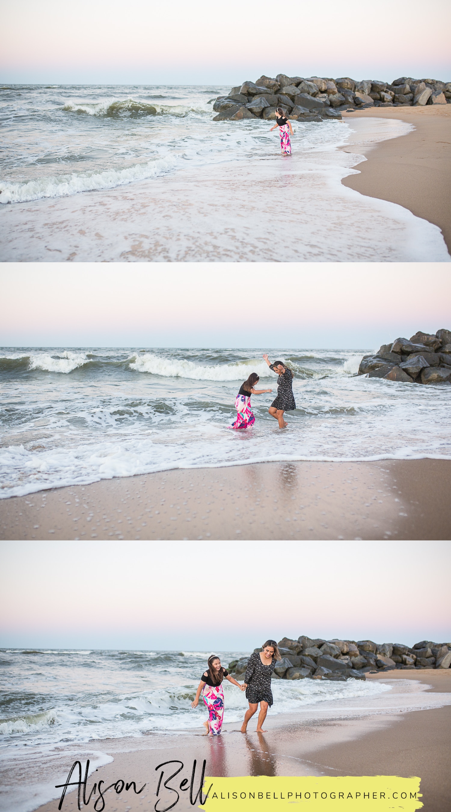 Fort Story Beach family session Virginia Beach VA