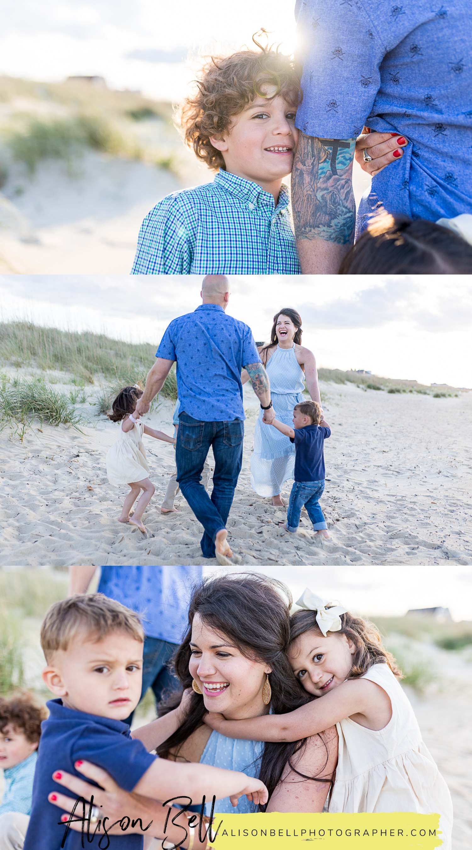 east beach, norfolk, va family beach photo session 