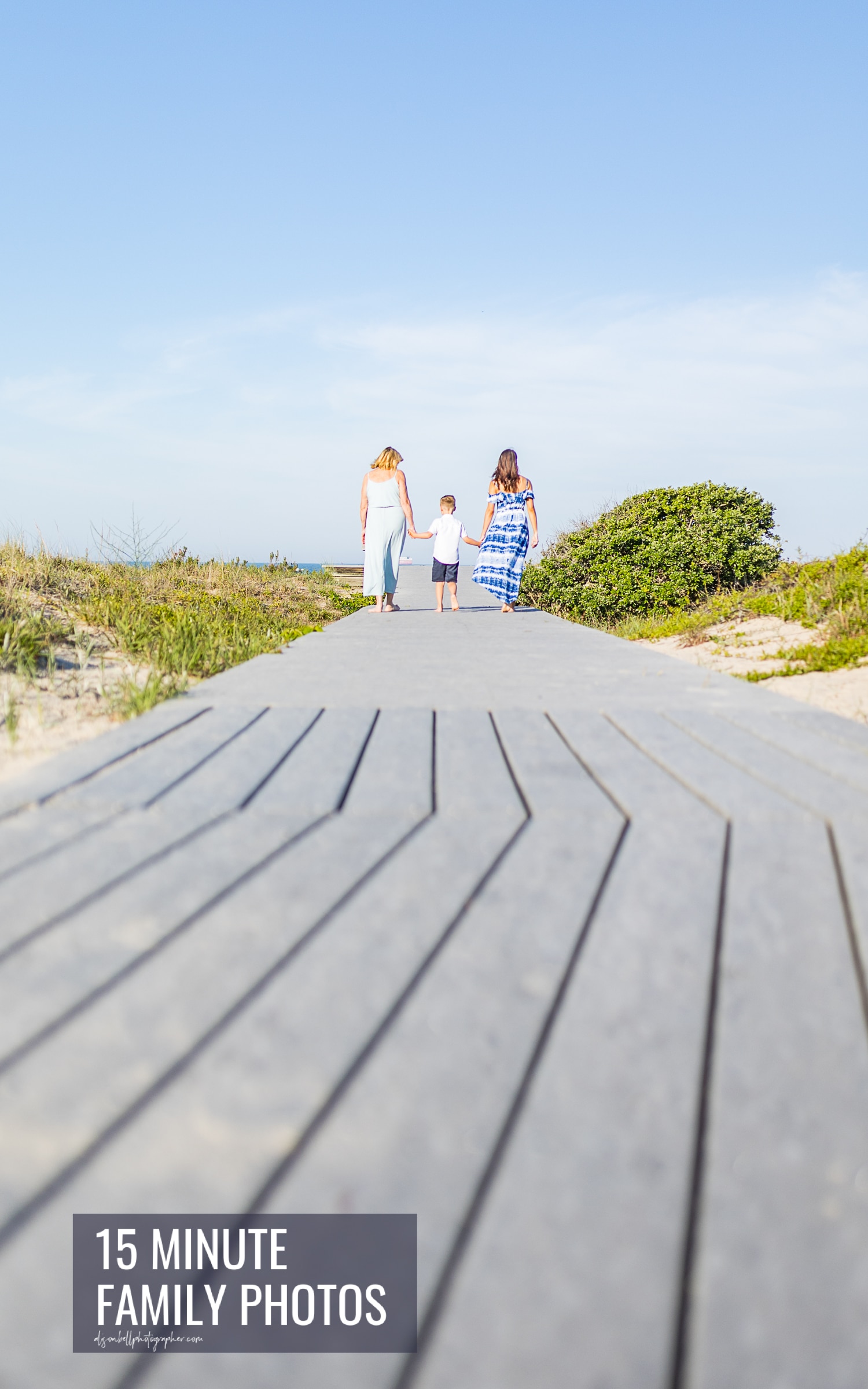 89th street virginia beach mini family photo sessions