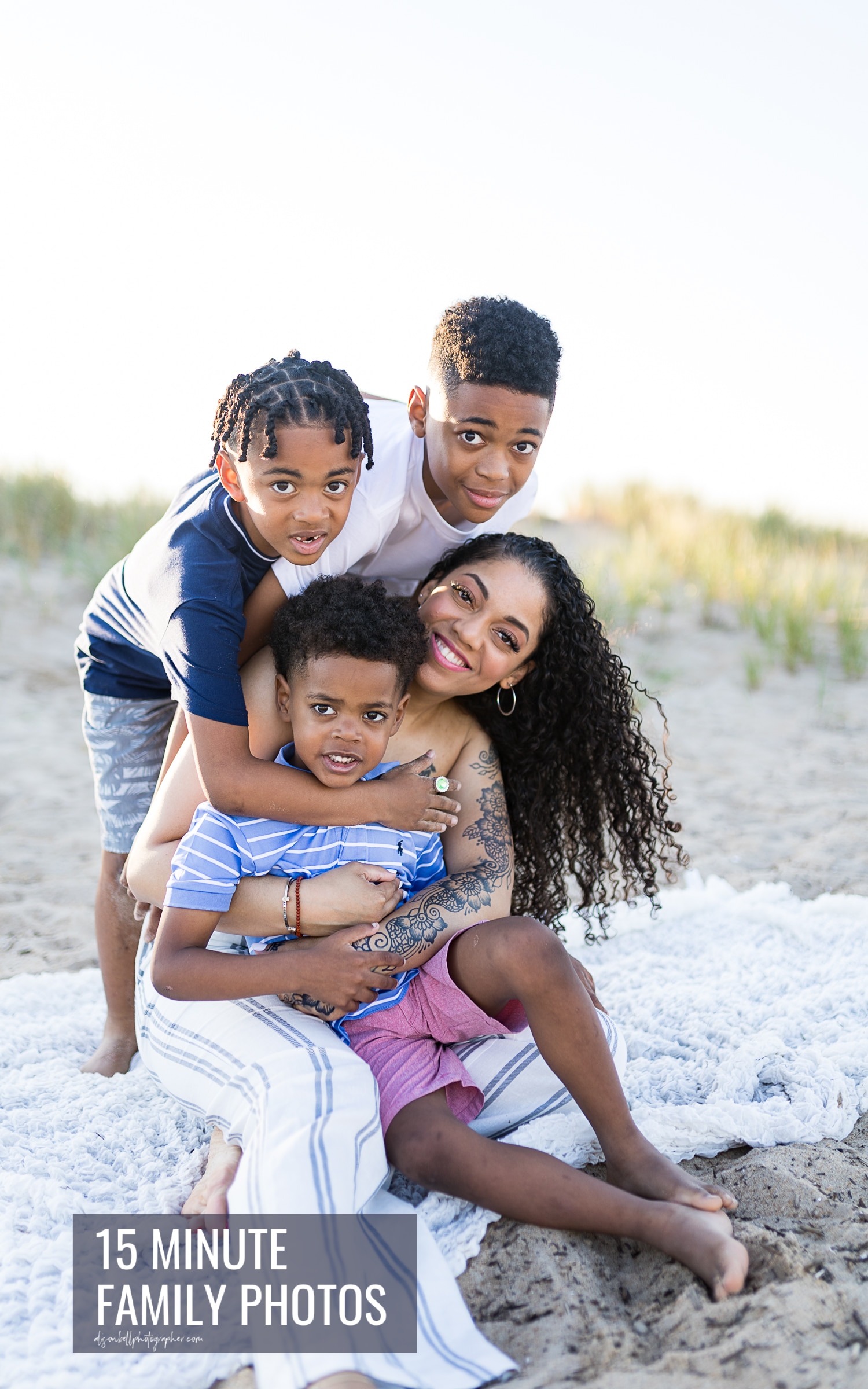 89th street virginia beach mini family photo sessions