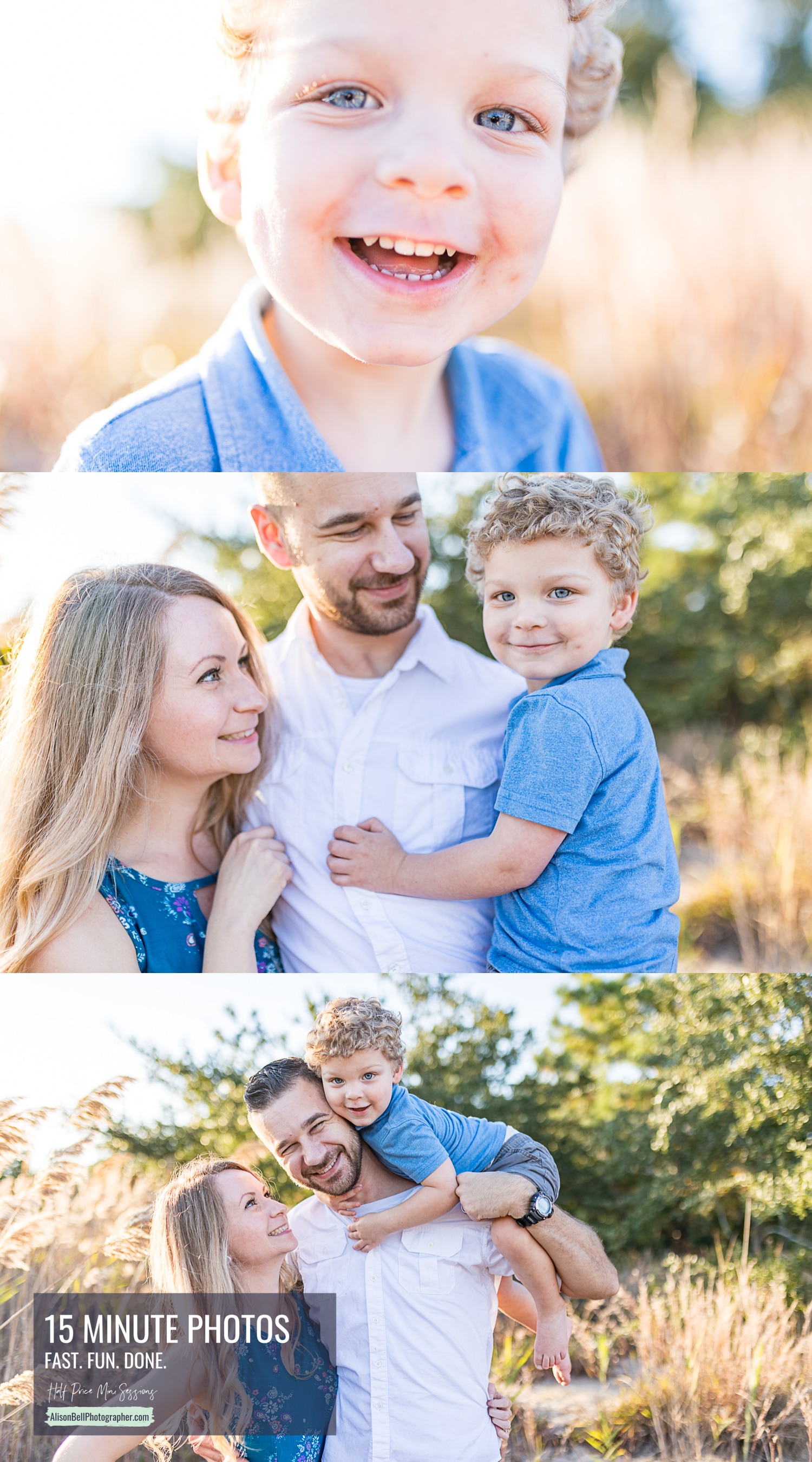 Fall mini sessions at pleasure house point natural area in Virginia beach with alison bell photographer