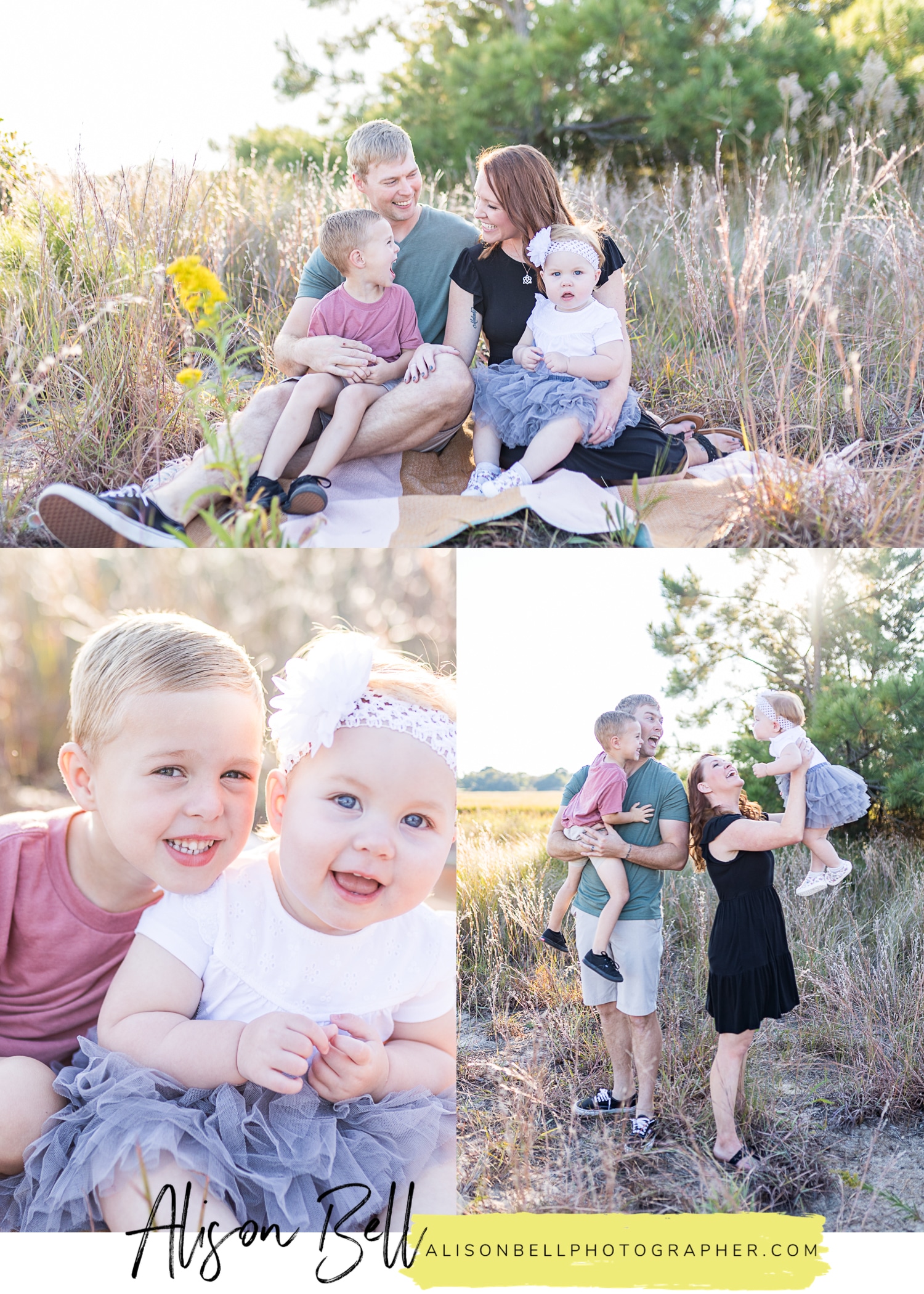 Fall mini sessions at pleasure house point natural area in Virginia beach with alison bell photographer