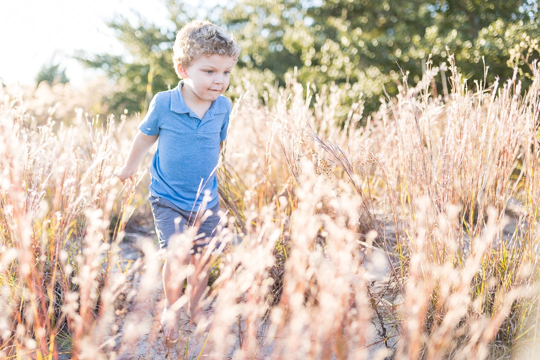 Fall mini sessions at pleasure house point natural area in Virginia beach with alison bell photographer