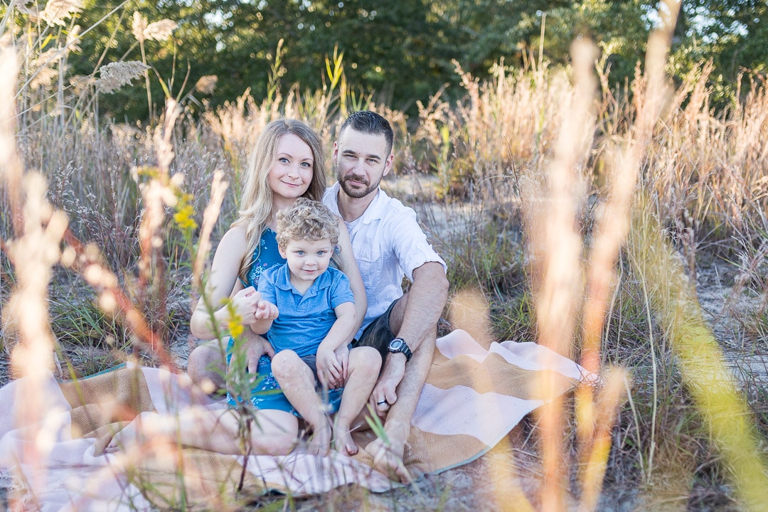 Fall mini sessions at pleasure house point natural area in Virginia beach with alison bell photographer