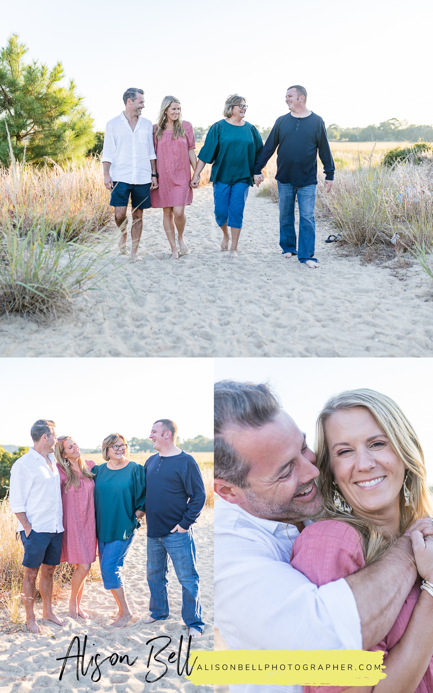 Fall mini sessions at pleasure house point natural area in Virginia beach with alison bell photographer
