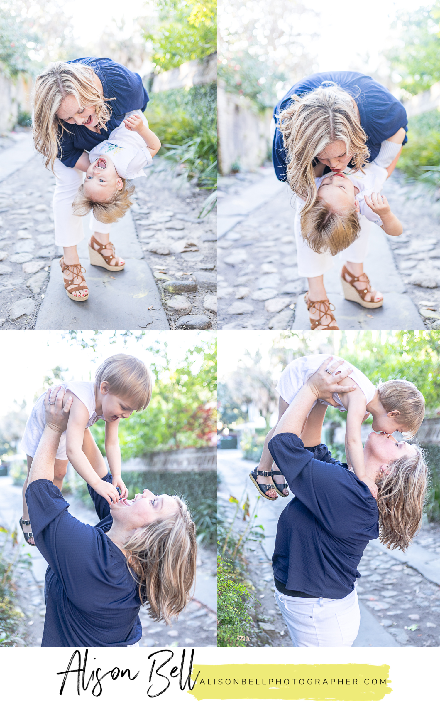 Downtown Charleston mommy & me mini photo sessions by alison bell photographer