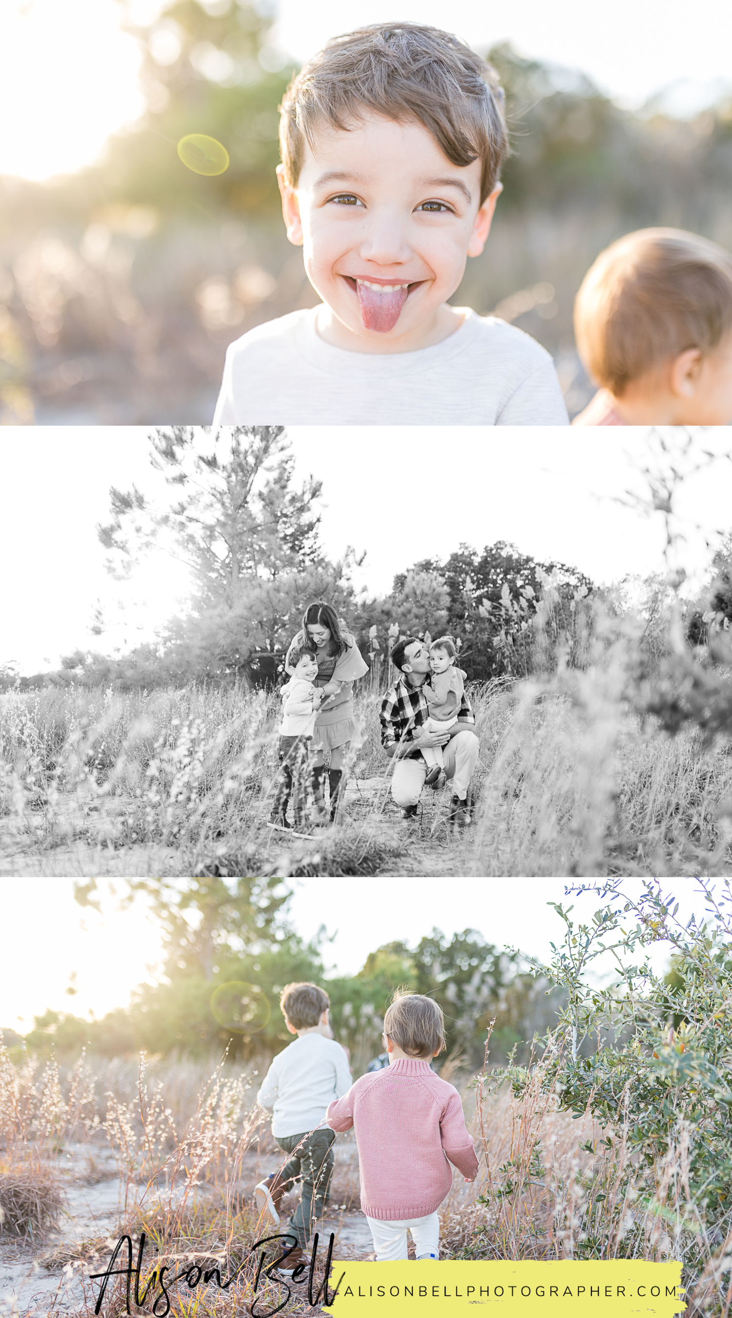 VA beach family photos at pleasure house point natural area in hampton roads, va by alison bell, photographer