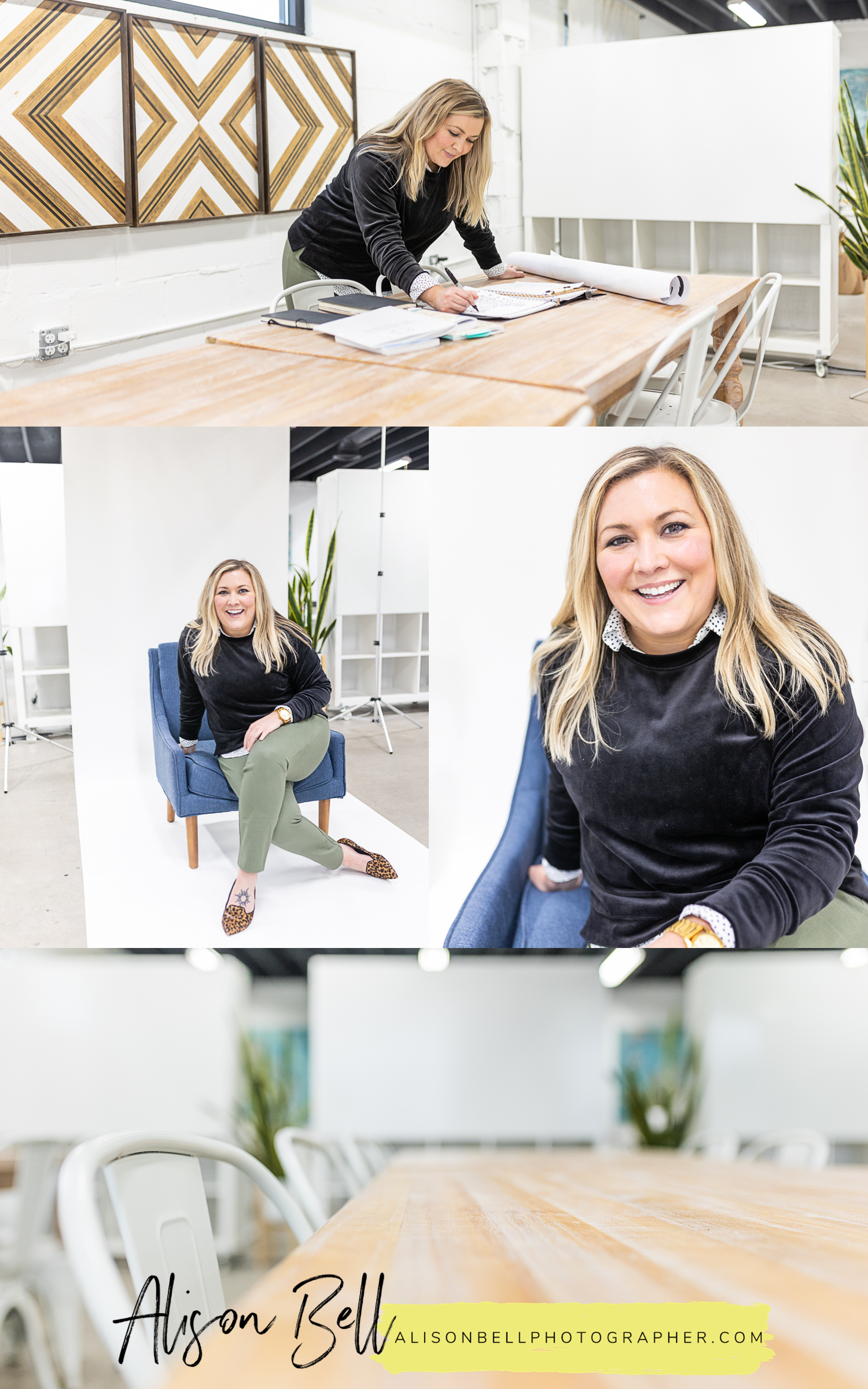 in studio personal branding mini sessions in virginia beach at the annex collaborative studio