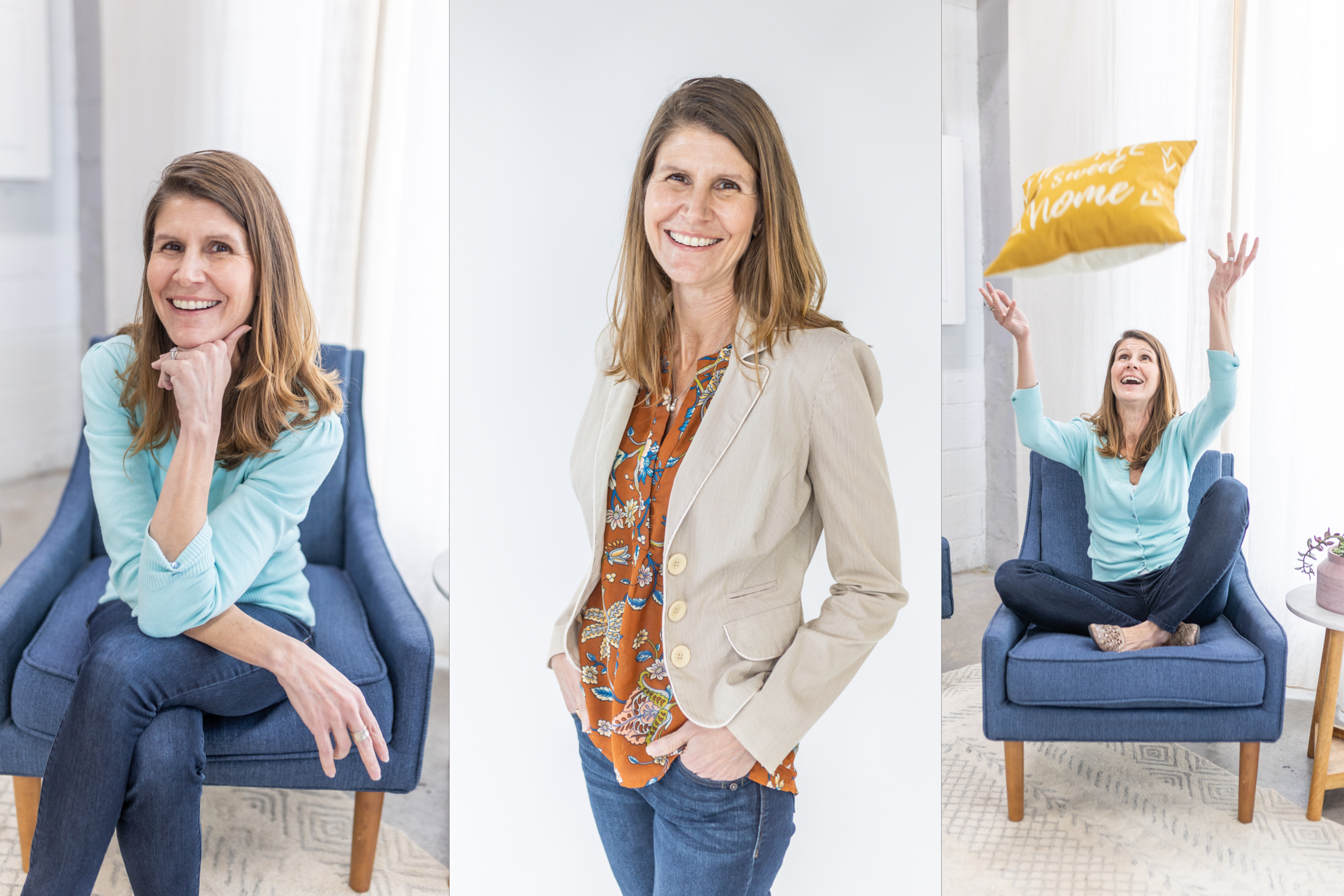 personal branding and headshots in studio for small businesses in virginia beach va by alison bell, photographer