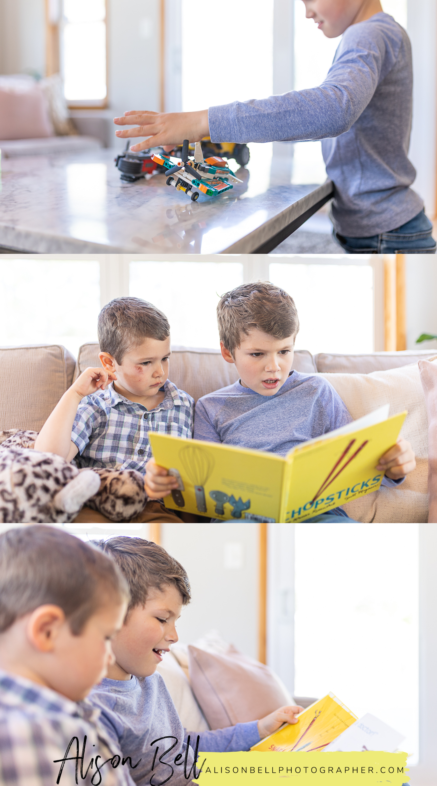 In home family family photos in virginia beach by alison bell photographer