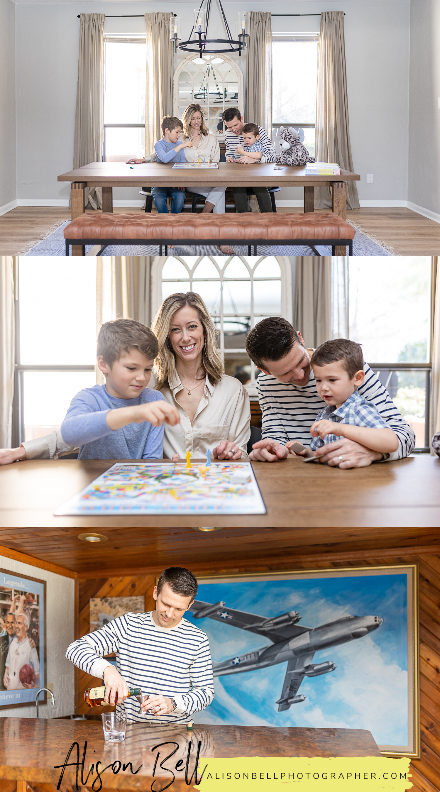 In home family family photos in virginia beach by alison bell photographer