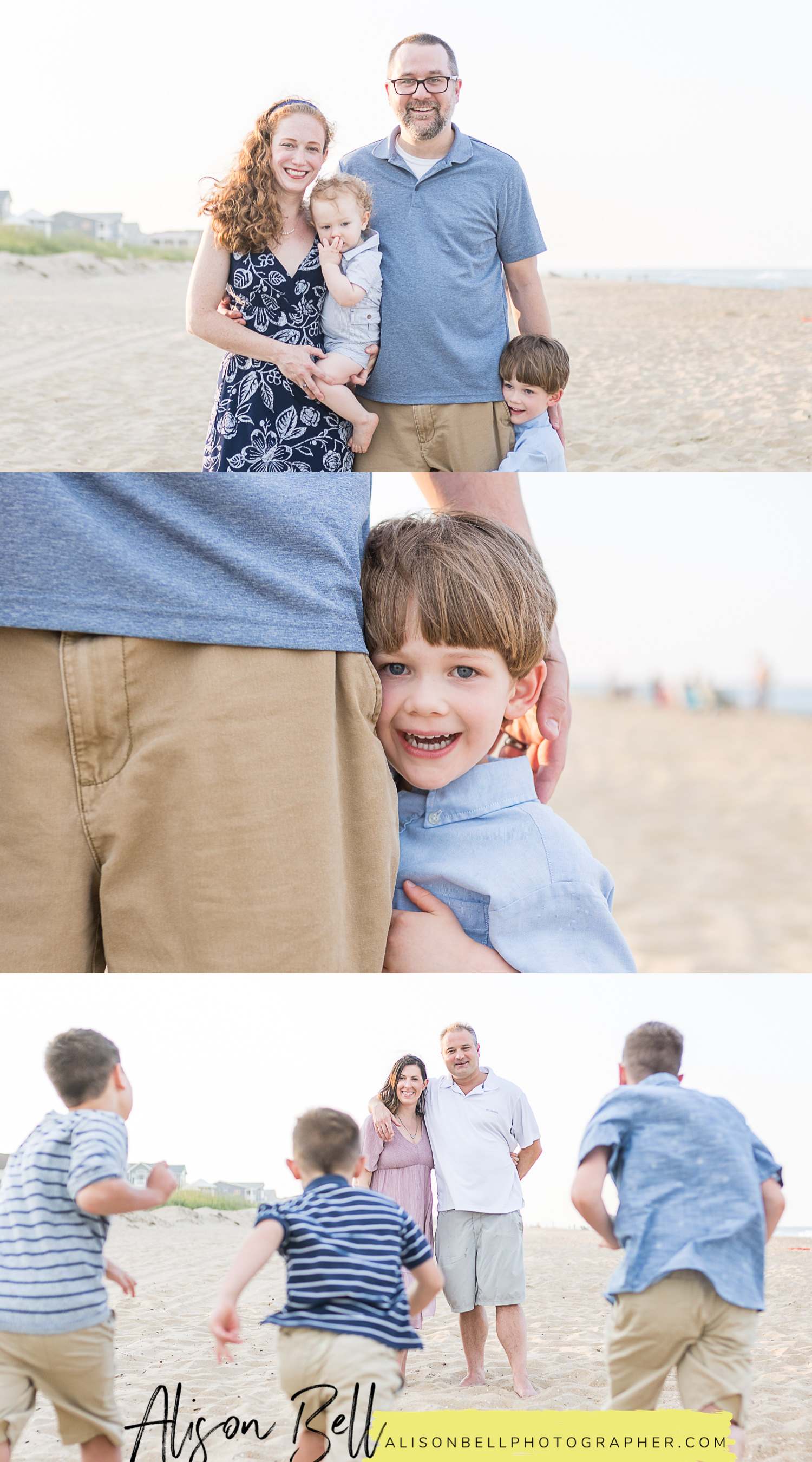 Sandbridge beach family photographer in virginia beach, va byt alison bell, photographer. alisonbellphotographer.com
