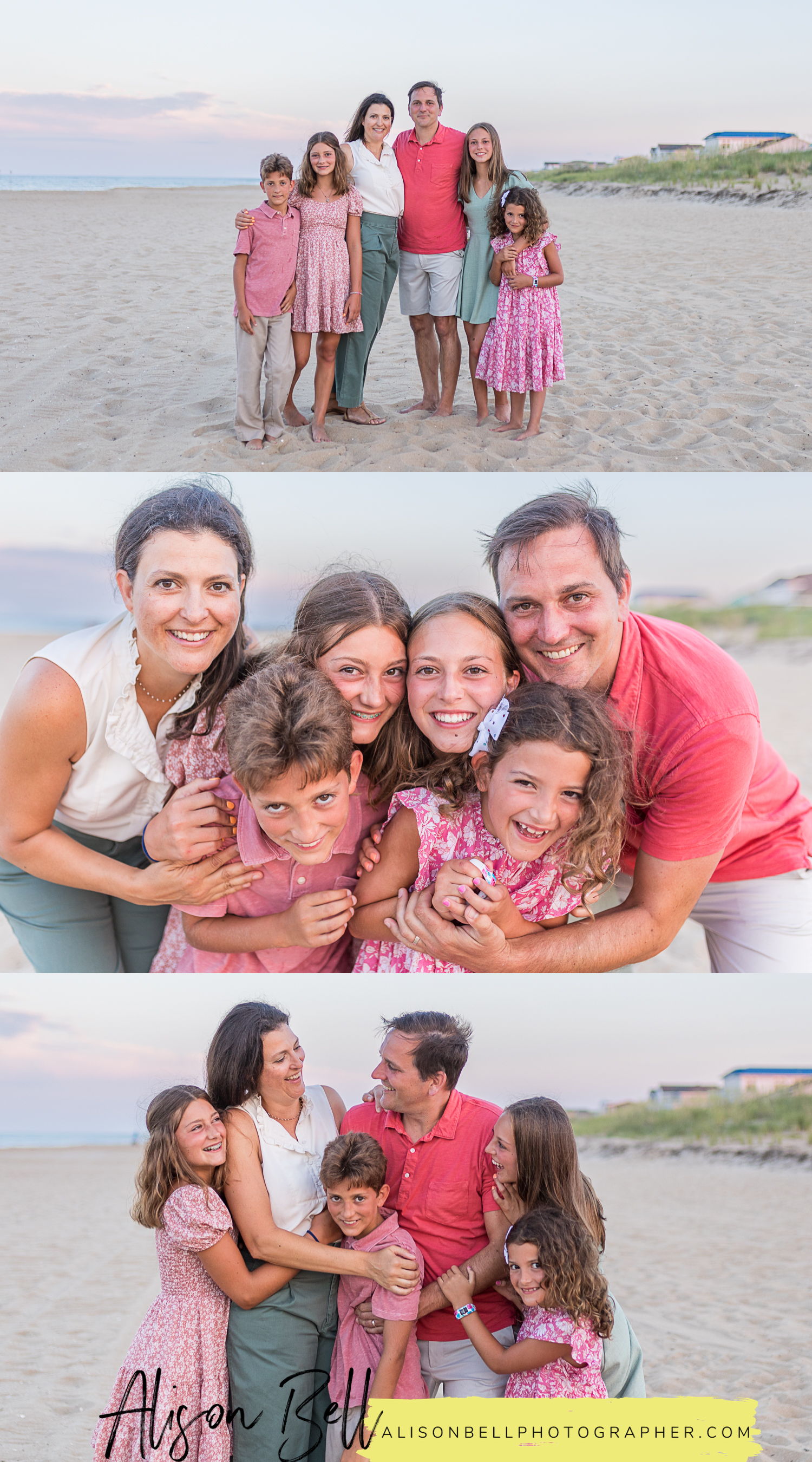 Sandbridge Beach family photos in Virginia Beach by Alison Bell, PHotographer. alisonbellphotographer.com